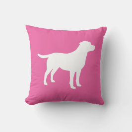 Labrador Hund Baby Shower Girl Girl Lab Rosa Kudde
