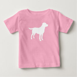 Labrador Hund Baby Shower Girl Girl Lab Rosa T Shirt