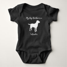 Labrador Hund Baby Shower Lab Grått Gender Neutral