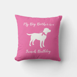 Labrador Hund Baby Shower Rosa Girl Lab Kudde