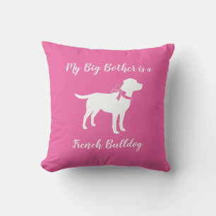 Labrador Hund Baby Shower Rosa Girl Lab Kudde