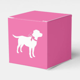 Labrador Hund Baby Shower Rosa Girl Lab Presentaskar