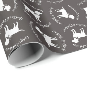 Labrador Hund Baby Shower Rosa Girl Lab Presentpapper