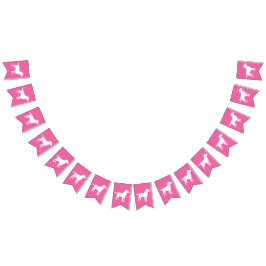 Labrador Hund Baby Shower Vimplar