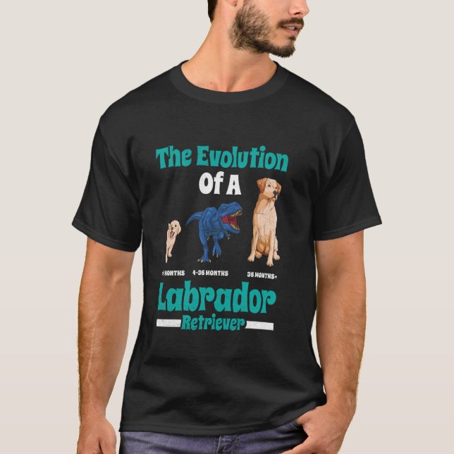 Labrador-Hund FÖR UTVECKLING AV EN LABRADOR-RETRIE T Shirt (Framsida)