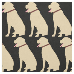Labrador Hund Golden Mönster Tyg