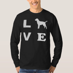 Labrador Hund Kärlek T Shirt