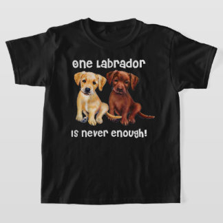 Labrador Hund lustigt gult chokladbrun labblabblab T Shirt