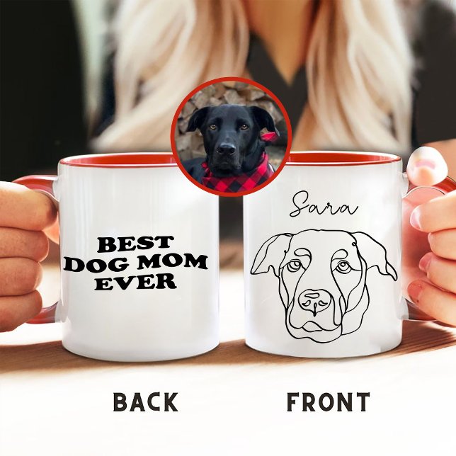 Labrador Hund Personlig julklapp Mugg (Skapare uppladdad)