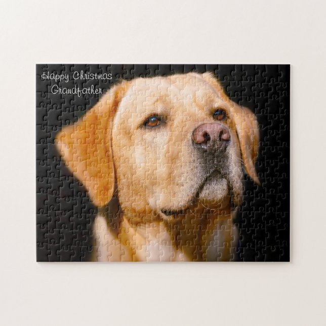 Labrador Hund. Pussel (Horisontell)