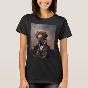 Labrador Hund Renaissance Pet Porträtt Medieval Pa T Shirt