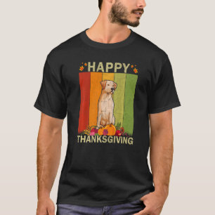 Labrador Hund Retro Graphic Family Matching Thanks T Shirt