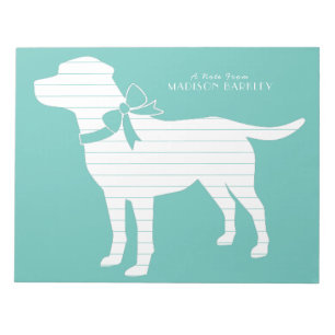 Labrador Hund Svart lab Puppy Anteckningsblock