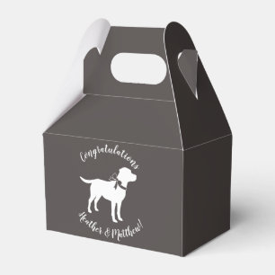 Labrador Hund Theme Baby Shower Gender Neutral Presentaskar