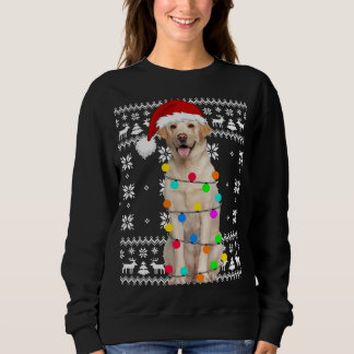 Labrador Hund Ugly Puppy Santa Hat jul T Shirt