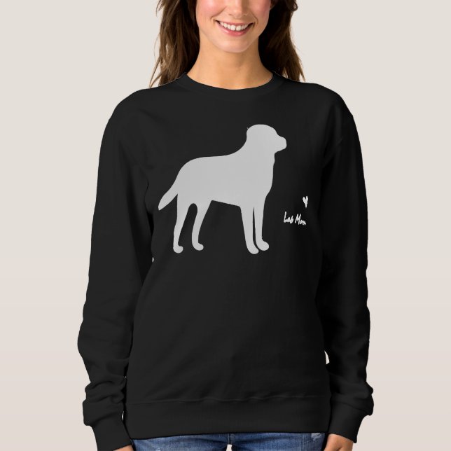 Labrador Hundar Lab Mamma Cute Labrador Owner Hund T Shirt (Framsida)