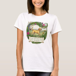Labrador hundpromenadsträningskläder t shirt