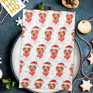 Labrador Hundras Jul Kökshandduk