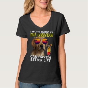 Labrador Jag arbetar hårt för att min lab ska få e T Shirt