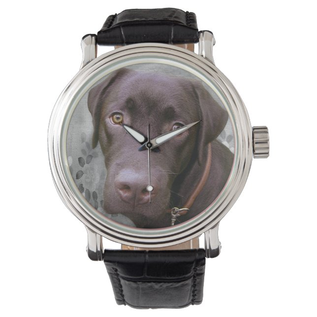 Labrador Jimmy -.- Armbandsur (Framsida)