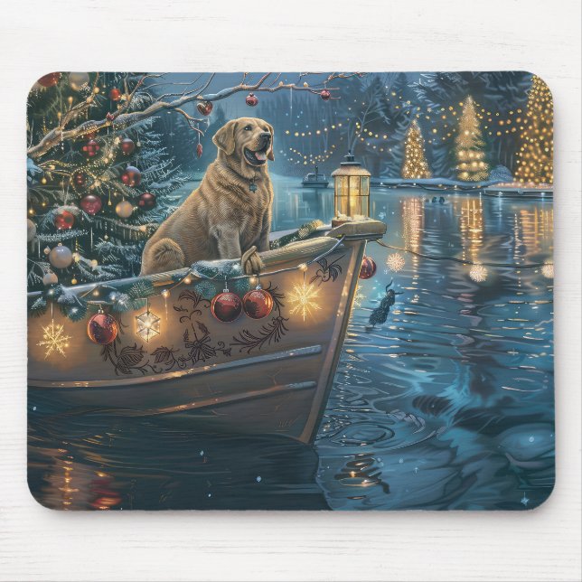 Labrador Julfirande resa Musmatta (Framsidan)