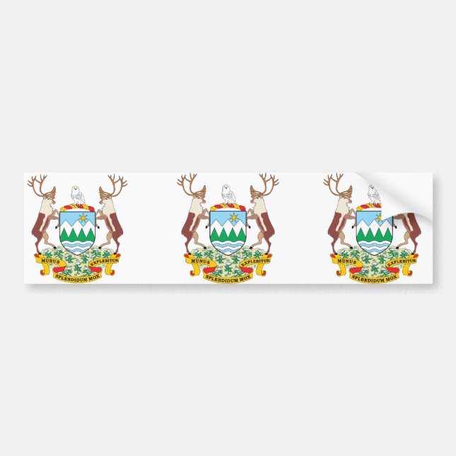 labrador Kanada Bildekal (Framsidan)