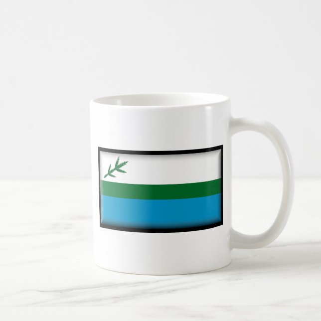 Labrador (Kanada) flagga Kaffemugg (Höger)