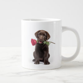 Labrador Kärlek Jumbo Mugg