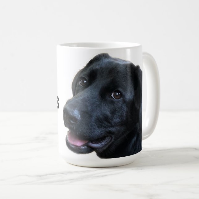 Labrador kärlek kaffemugg (Framsida höger)
