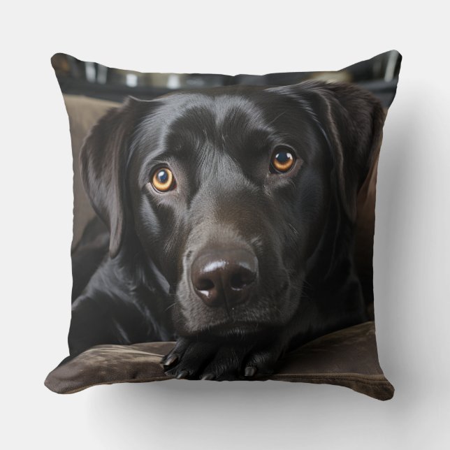 Labrador Kärlek Kudde (Framsida)