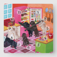 Labrador Kitchen Party Painting