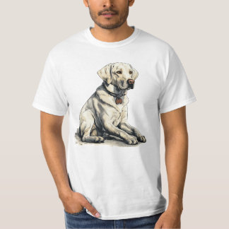 Labrador Loyal Vinteartwork: Pet for Out T Shirt