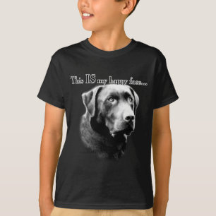 Labrador Lycklig Ansikte T-shirt