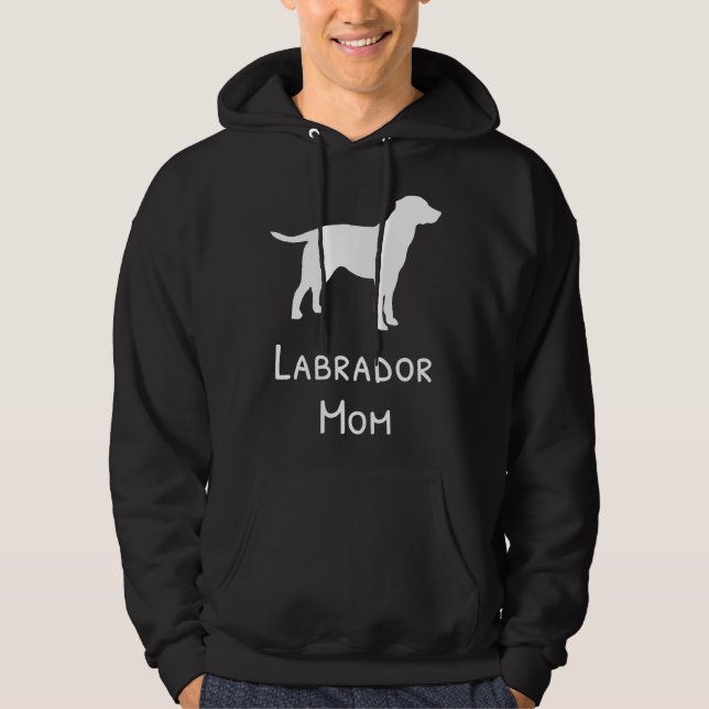 Labrador Mamma 13 Hoodie (Framsida)