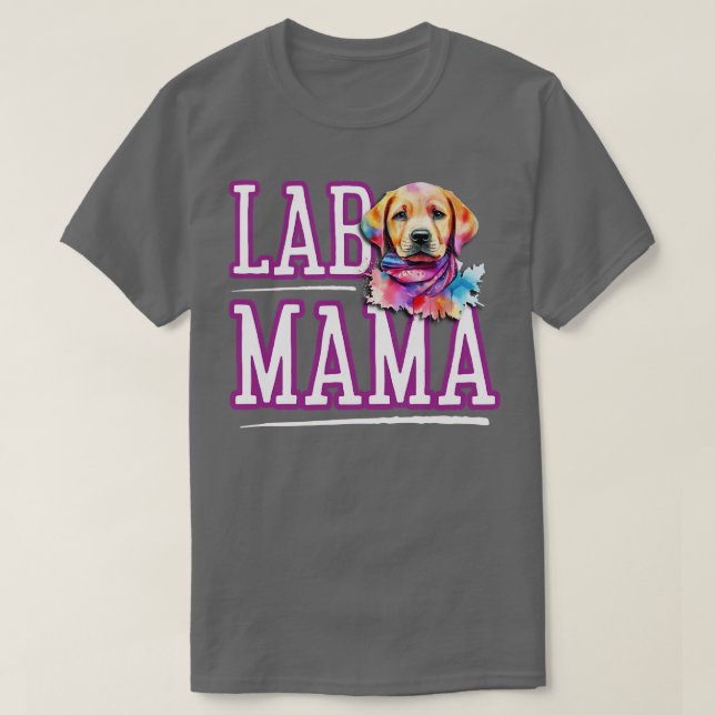 labrador mamma 5 t shirt (Design framsida)