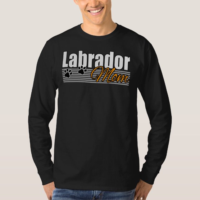 Labrador Mamma 78 T Shirt (Framsida)