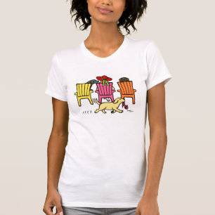 Labrador Mamma i Poolside Tee Shirt