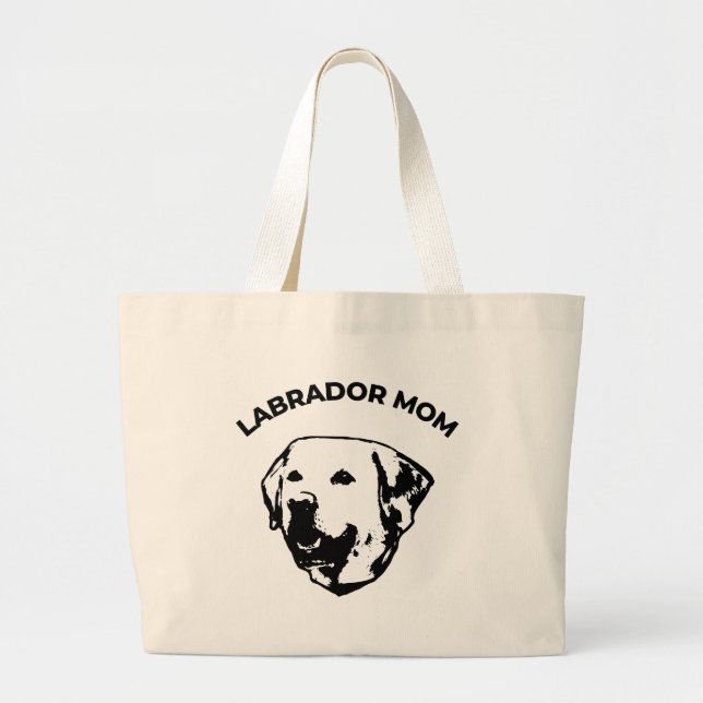 Labrador Mamma Jumbo Tygkasse (Framsidan)