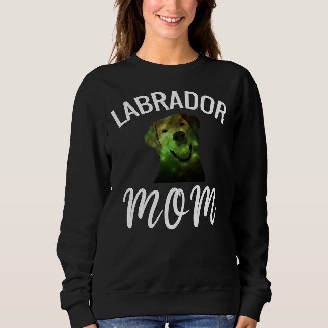 Labrador Mamma Lab Mamma T Shirt (Framsida)