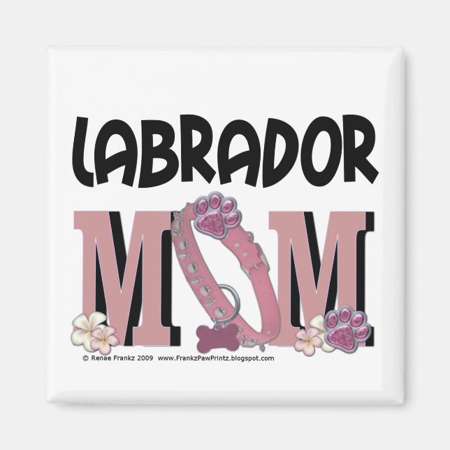 Labrador MAMMA Magnet (Framsidan)