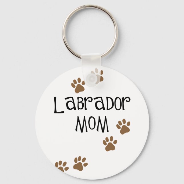 Labrador Mamma Nyckelring (Framsida)