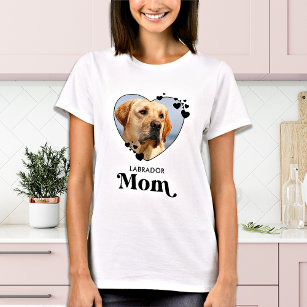 Labrador MAMMA Personlig Hund älskare Pet Photo T Shirt