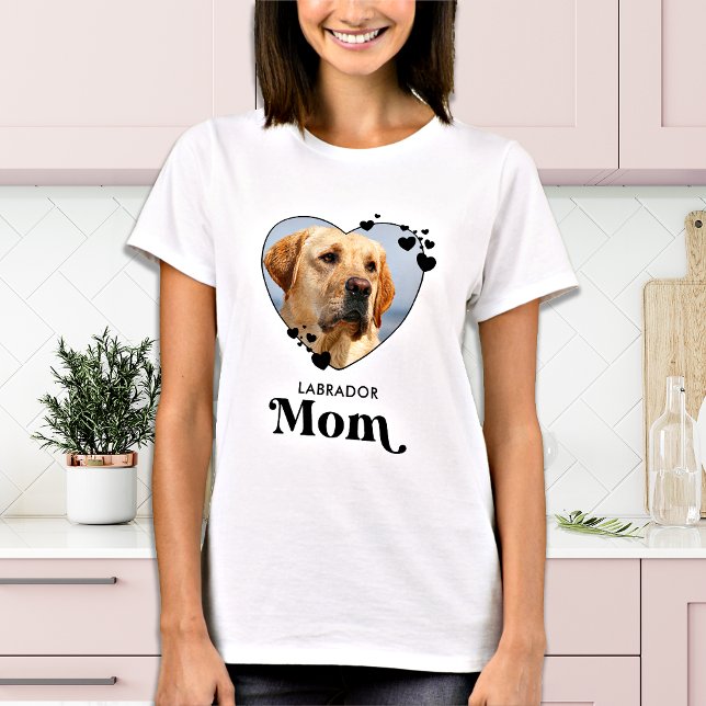 Labrador MAMMA Personlig Hund älskare Pet Photo T Shirt (Skapare uppladdad)