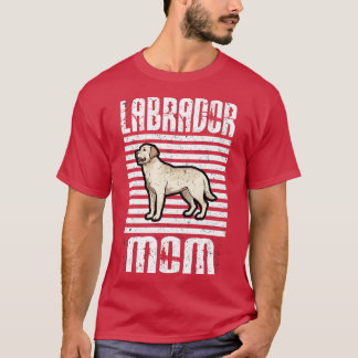 Labrador Mamma Proud Hundar T Shirt