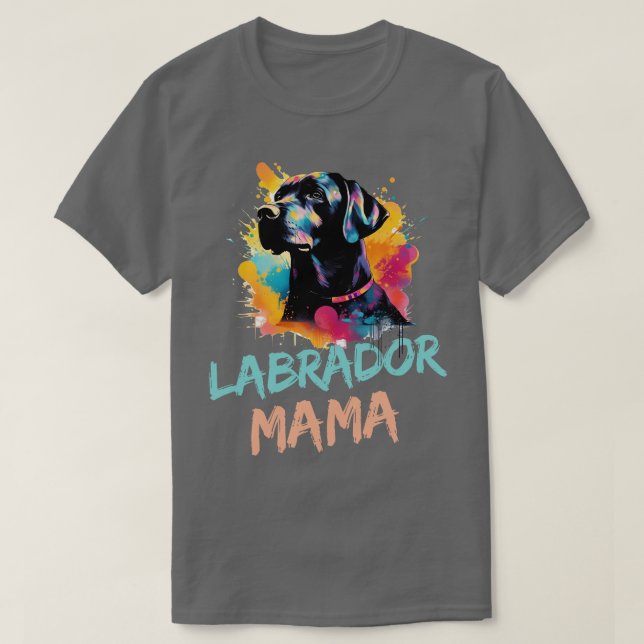 labrador mamma t shirt (Design framsida)