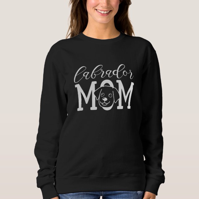 Labrador Mamma T Shirt (Framsida)