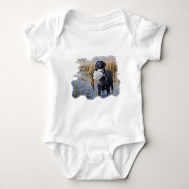 Labrador med Ankaankajakt T-shirt (Framsida)