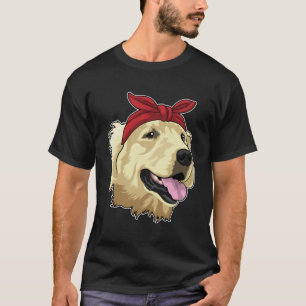 Labrador med Bandana T Shirt