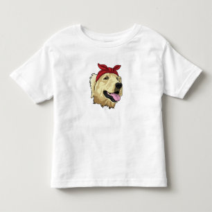 Labrador med Bandana T Shirt