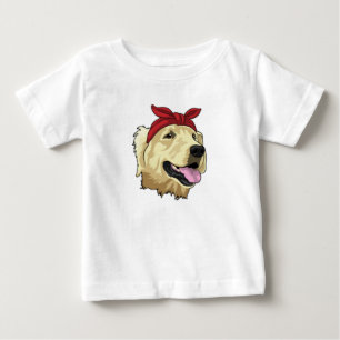 Labrador med Bandana T Shirt